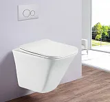 Унитаз Esbano Luchena-c ESUPLUCHCW подвесной безободковый с микролифтом фото 1