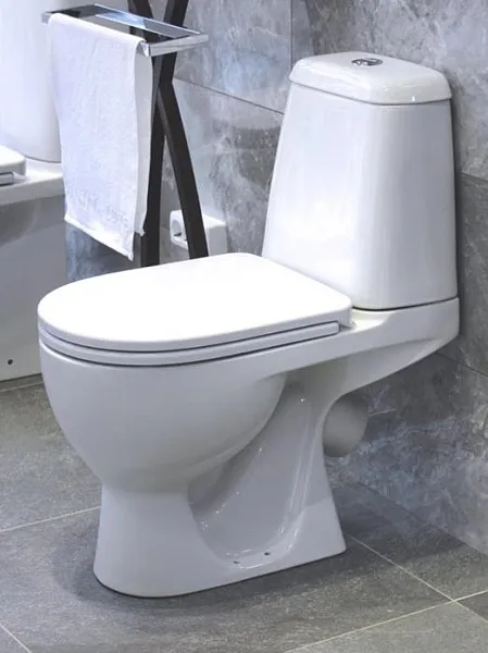 Унитаз-компакт Sanita Luxe WC.CC/Max/2-DM/WHT.G/S1 напольный с сиденьем микролифт фото 3