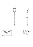 Смеситель для душа Wonzon & Woghand WW-B2025-A-MW фото 1