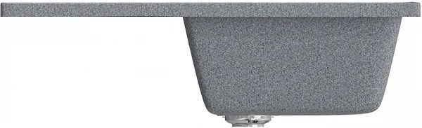 Кухонная мойка Mixline ML-GM19-309 Темно-серая 525151 фото 2
