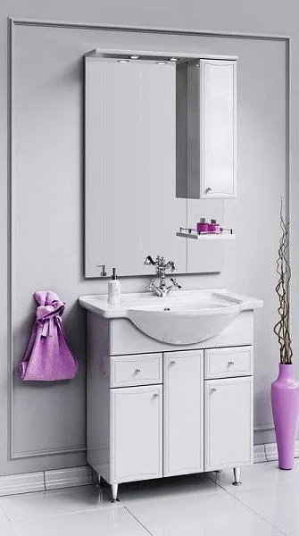 Зеркало-шкаф Aqwella Барселона 80 фото 4