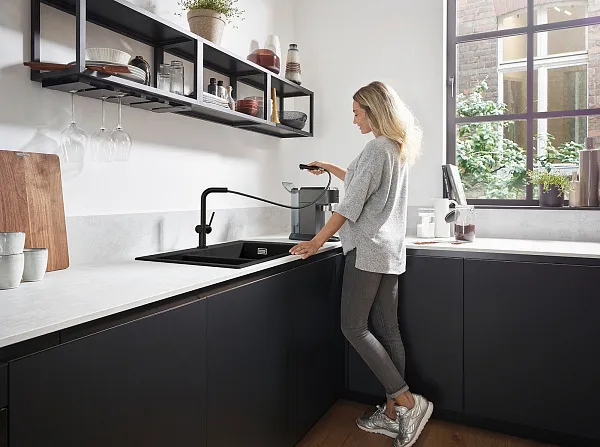 Смеситель Hansgrohe Talis M54 72808670 для кухонной мойки фото 3