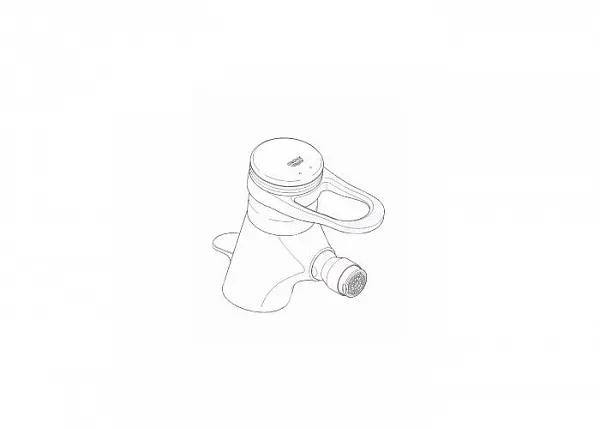 Смеситель Grohe Loop 33195000 для биде фото 1