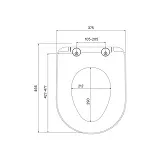 Крышка-сиденье Iddis Optima Home 067DPSEi31 быстросъемное с микролифтом фото 7