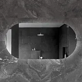 Зеркало Cezares Vague 140x70 CZR-SPC-VAGUE-1400-700-MOV с подсветкой фото 2