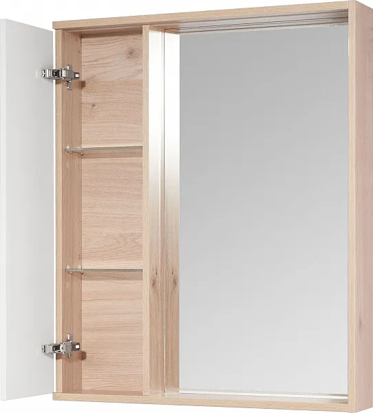 Зеркало Акватон Бостон 60x85 см 1A240202BN010 левое с подсветкой фото 2