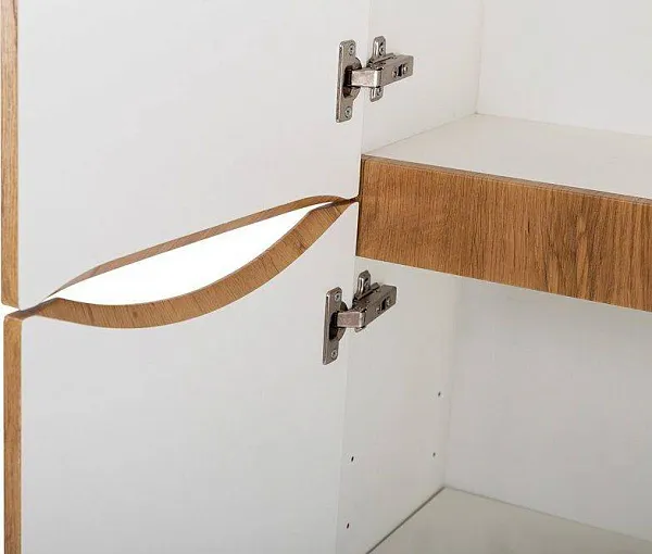 Шкаф-пенал BelBagno Fly 40x150 FLY-MARINO-1500-2A-SC-RN-P-L левый фото 3