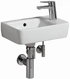 Рукомойник Geberit Renova Compact 40 см 276140000 правый фото 2