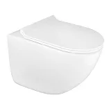 Унитаз Azario AZ-0093UQ3 подвесной безободковый с сиденьем микролифт фото 2