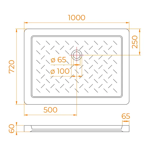 Душевой поддон RGW CER 19170370-01 фото 2