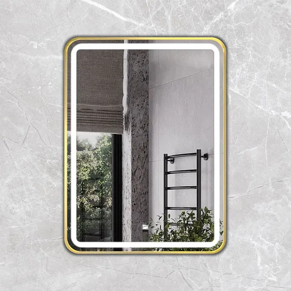 Зеркало Comforty Ситара 60x80 00-00014165CF с подсветкой фото 1