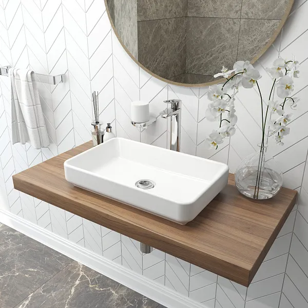 Раковина Lavinia Boho Bathroom Sink Slim 55 см 33311004 фото 6