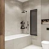 Шторка на ванну Terminus Ното 1CS150х90BT фото 5