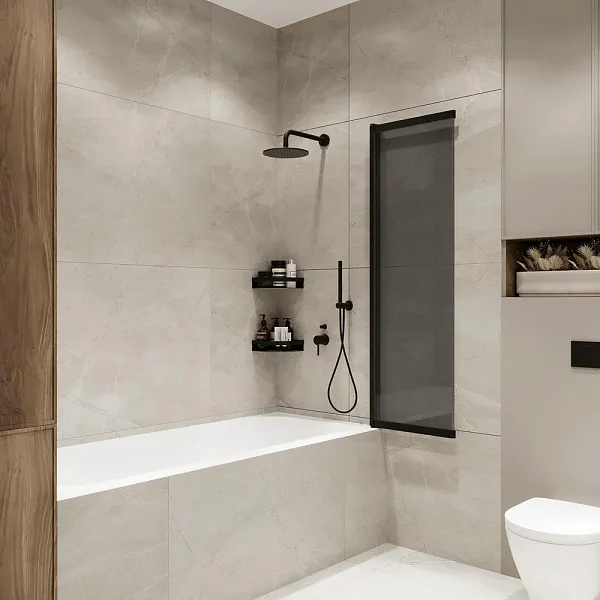 Шторка на ванну Terminus Ното 1CS150х90BT фото 5