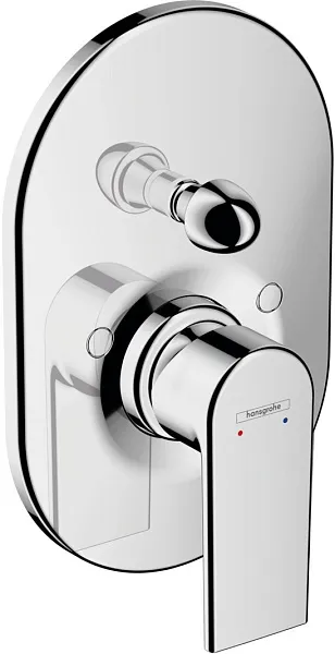 Смеситель Hansgrohe Vernis Shape 71458000 для ванны с душем фото 1