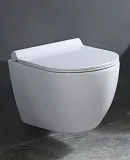 Унитаз Azario Geno AZ2196D подвесной безободковый с микролифтом фото 2