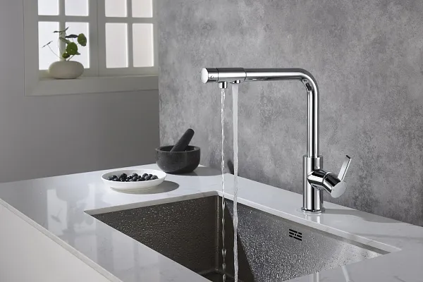 Смеситель для кухонной мойки TIMO Hette 1026/00F фото 5