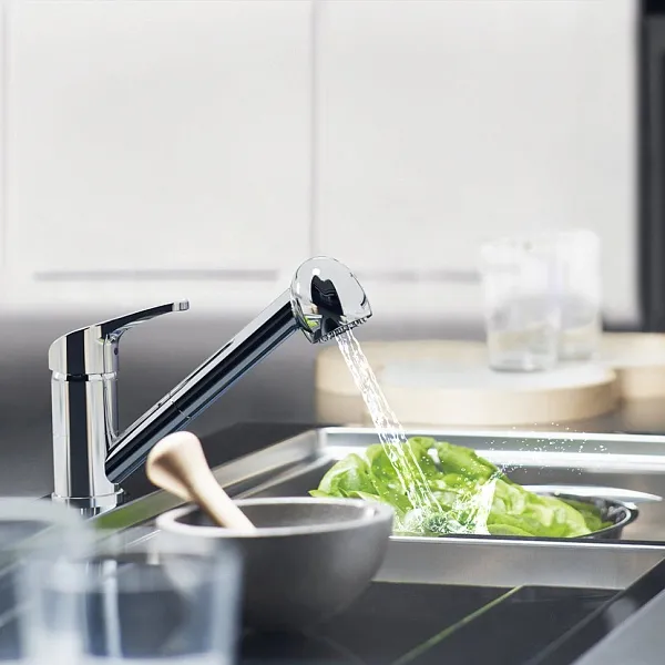 Смеситель для кухонной мойки PAINI Creta 42CR568LMKM фото 4
