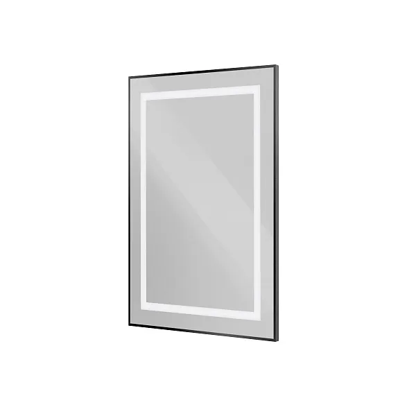 Зеркало BelBagno Kraft 50x80 SPC-KRAFT-500-800-SENS-NERO с подсветкой фото 1