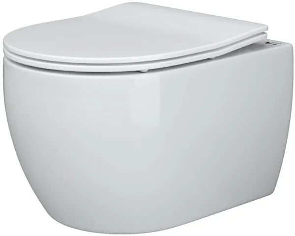 Унитаз Ceramica Nova Play CN3001 подвесной безободковый с микролифтом фото 1