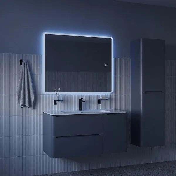 Зеркало Iddis Uniq 80x100 4690576141120 с подсветкой фото 6