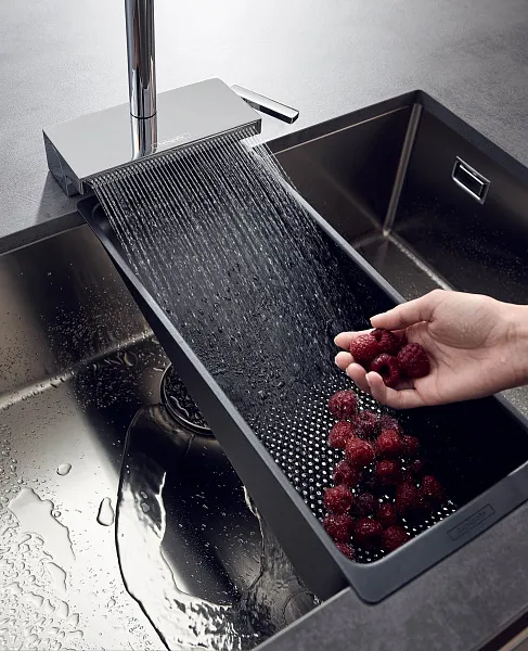 Смеситель Hansgrohe Aquno Select M81 73836000 для кухонной мойки фото 5