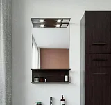 Зеркало Бриклаер Чили 55x90 4627125415043 с полочкой и подсветкой фото 1