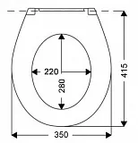 Крышка-сиденье Ideal Standard Oceane Junior W300201 фото 2
