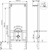 Инсталляция для биде Berges Wasserhaus Novum 049212 фото 5