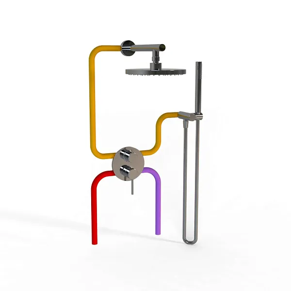 Душевой комплект PAINI Cox 78CRSET26911SH фото 3