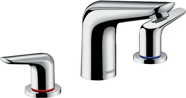 Смеситель Hansgrohe Novus 71140000 для раковины с донным клапаном фото 1