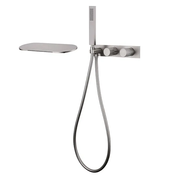 Смеситель для ванны с душем ABBER Rund AF8731SP фото 1