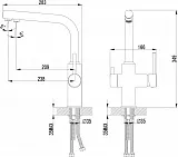Смеситель Lemark Comfort LM3060C для кухонной мойки фото 5