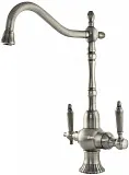 Смеситель ZorG Sanitary ZR 351 YF SATIN для кухонной мойки фото 1