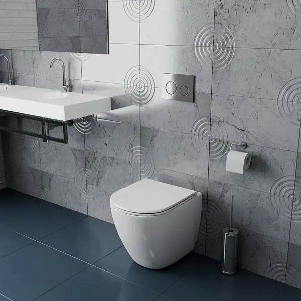 Унитаз Watersense Milana HD W00094 приставной безободковый с микролифтом фото 4