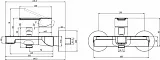 Смеситель Villeroy & Boch Architectura TVT10300200061 для ванны с душем фото 2