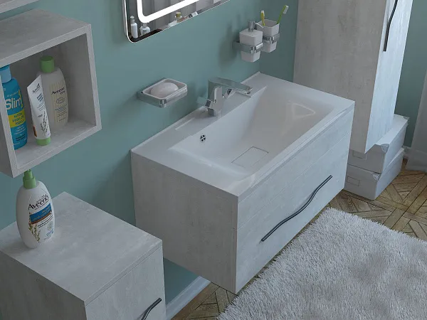 Раковина Madera Milen 79 см 004388 фото 6