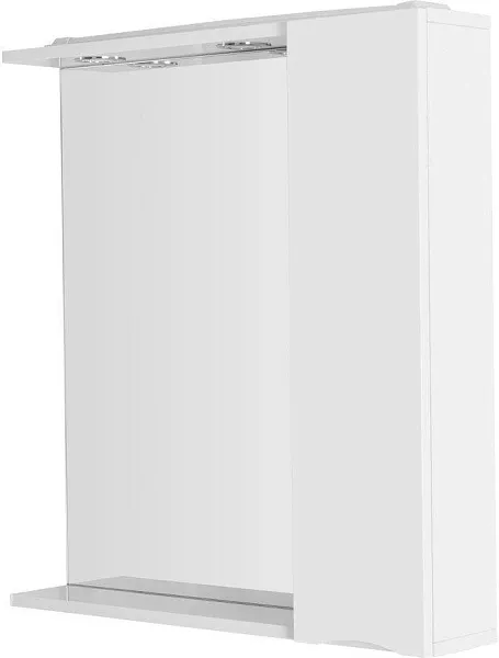 Зеркало-шкаф BelBagno Marino 60x75 MARINO-SPC-600/750-1A-BL-P-R правое с подсветкой фото 2