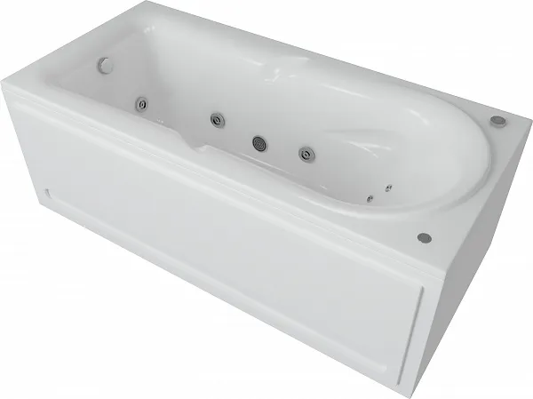 Акриловая ванна Aquatek Леда 170x80 LED170-0000034 слив слева фото 3