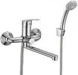 Смеситель Milardo Simp SIMSB02M02 для ванны с душем фото 1