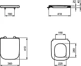 Крышка-сиденье Ideal Standard I.Life S T473701 быстросъемное с микролифтом фото 3