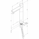 Смеситель Am.Pm X-Joy F85A92522 для раковины фото 3