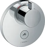 Термостат Hansgrohe ShowerSelect S Highflow 15742000 для душа с внутренней частью фото 1