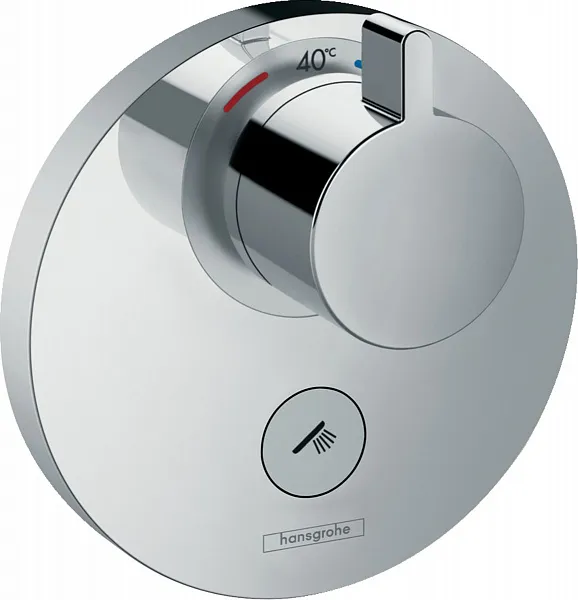 Термостат Hansgrohe ShowerSelect S Highflow 15742000 для душа с внутренней частью фото 1