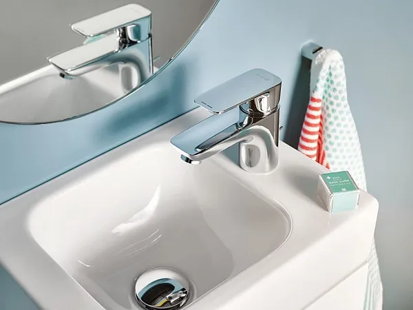 Смеситель Kludi Pure&Style 403850575 для раковины с донным клапаном фото 2