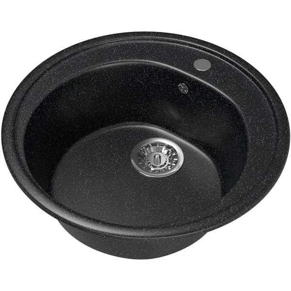 Кухонная мойка Mixline ML-GM11-308 Черная 525070 фото 1