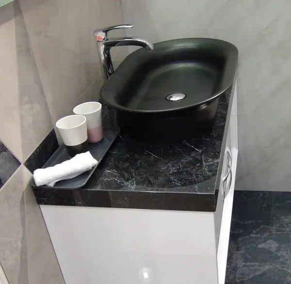 Раковина Kerama Marazzi Canaletto 65 см CN.wb.65\BLK.M фото 3