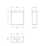 Бачок BelBagno Albano BB120T фото 2