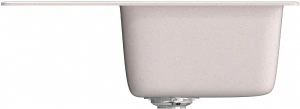 Кухонная мойка Mixline ML-GM26-311 Светло-розовая 525212 фото 2