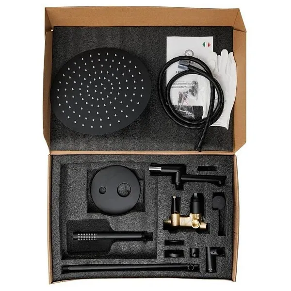 Душевой комплект FILARETE Roun FL1020BL фото 17